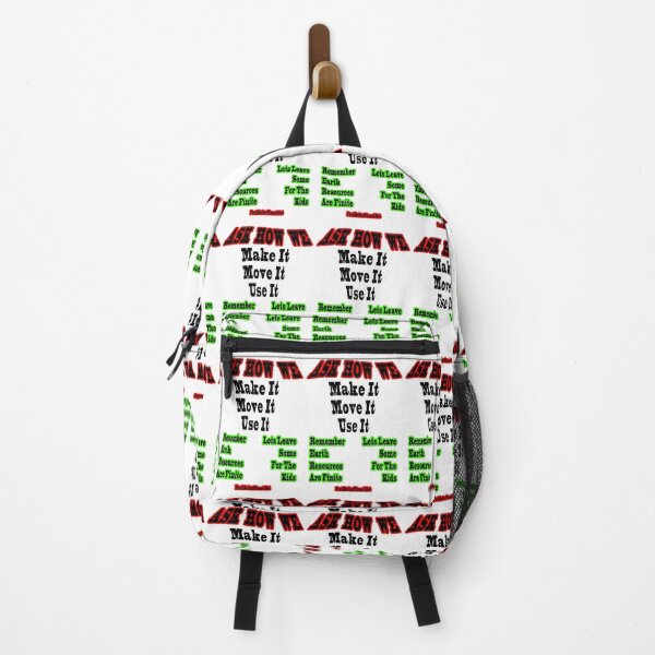 Item preview, Ask how we make it move it use it..Resources are Finite designed and sold by 4ABetterPlanet.