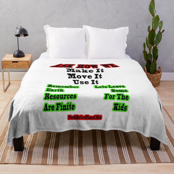 Item preview,  Ask how we make it move it use it..Resources are Finite designed and sold by 4ABetterPlanet.