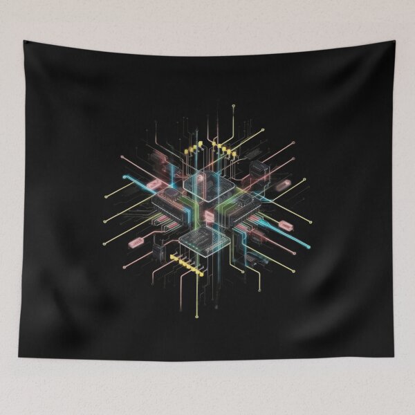 Item preview, Futuristic Circuit Board Technology designed and sold by behnay.
