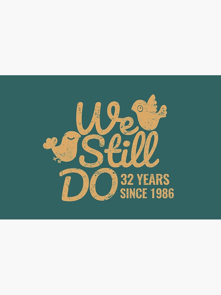 32nd Wedding Anniversary Tee Thirty Two Years Of Marriage Matching