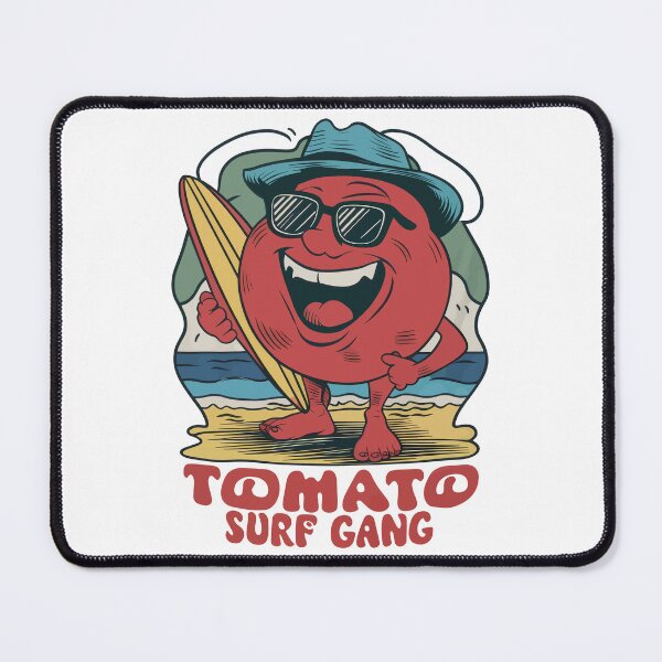 Item preview, Tomato Surf Gang Fun Beach Design designed and sold by Quirky Shirts.