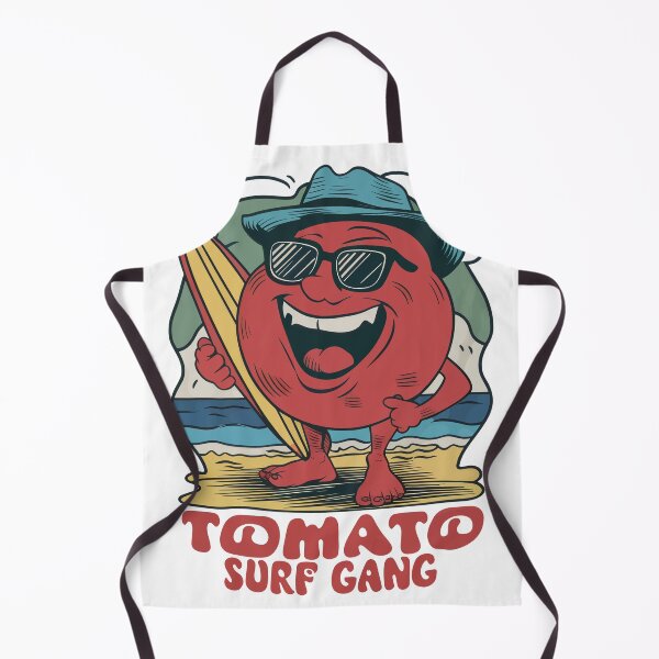 Item preview, Tomato Surf Gang Fun Beach Design designed and sold by Quirky Shirts.