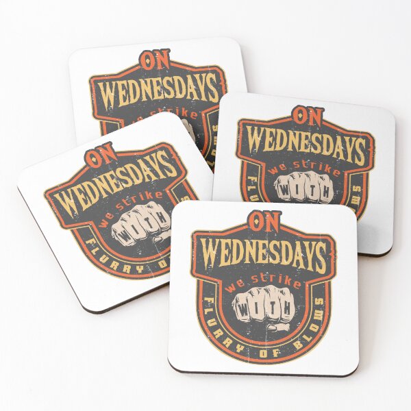 Item preview, On Wednesdays We Strike with Flurry of Blows designed and sold by LenzBrito.
