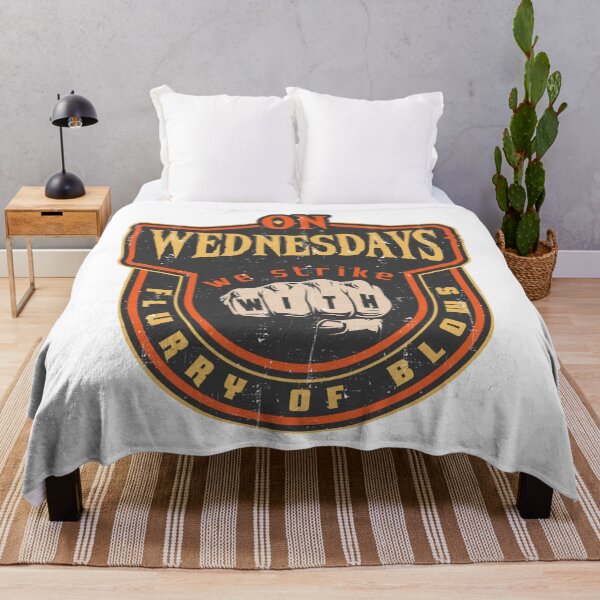 Item preview, On Wednesdays We Strike with Flurry of Blows designed and sold by LenzBrito.