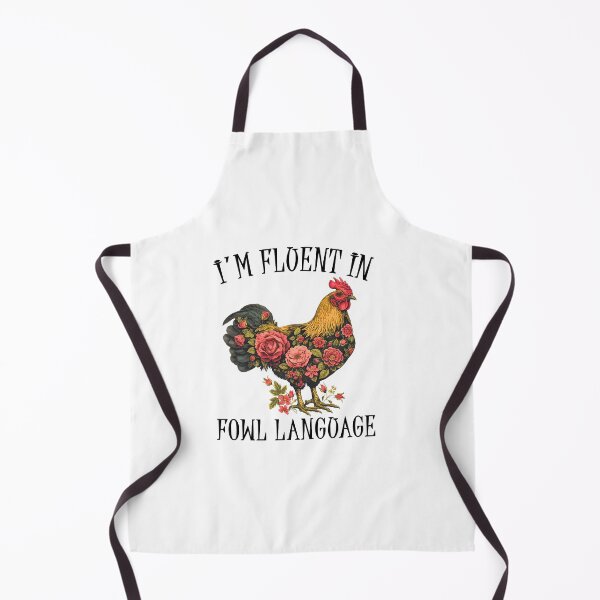 Item preview, I'm Fluent In Fowl Language Funny Chicken Farmhouse T-Shirt ltsp designed and sold by SandraKinardS.