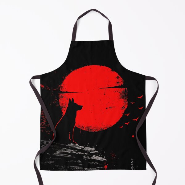 Item preview, Cute Lancashire Heeler Japanese Red Sun Sunset designed and sold by Sitchko.