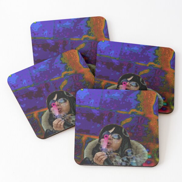 Item preview, Multicolor photography bubble blower portrait designed and sold by Carré Comme Orange.