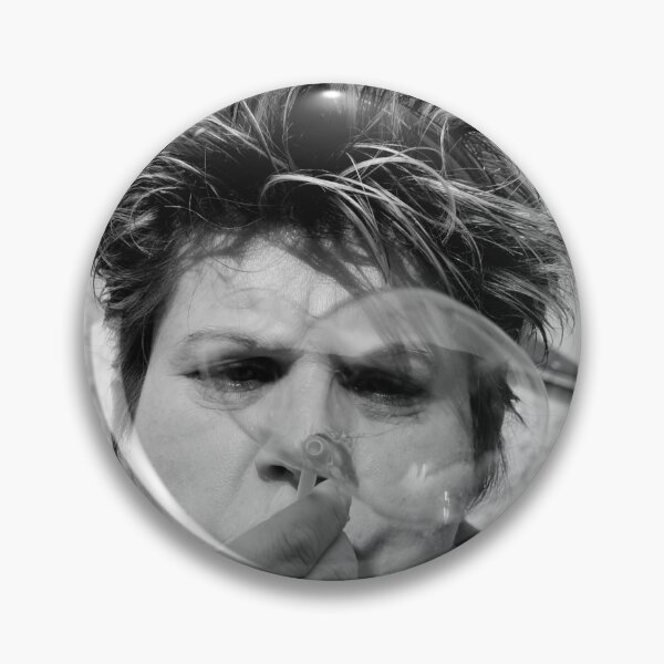 Item preview, Black and white photography bubble blower portrait designed and sold by Carré Comme Orange.