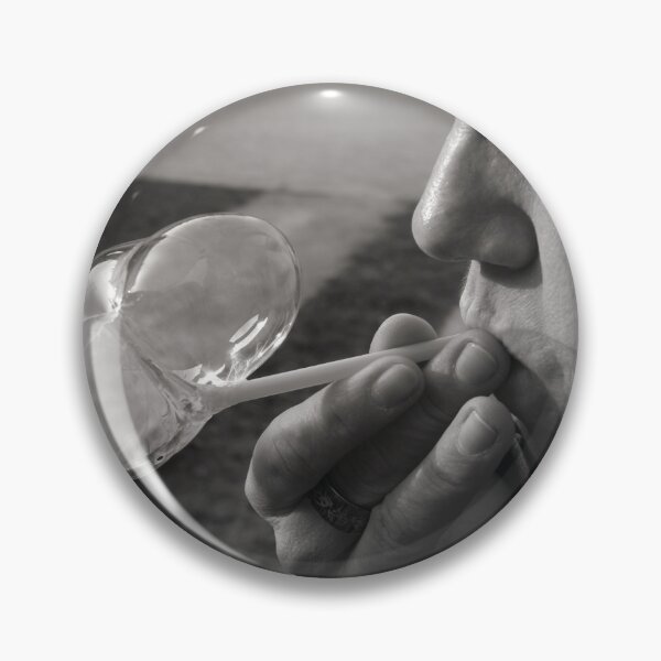 Item preview, Black and white photography bubble blower portrait designed and sold by Carré Comme Orange.