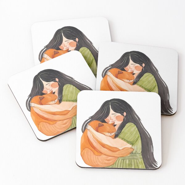 Item preview, Girl and Cat designed and sold by CamiGraphix.