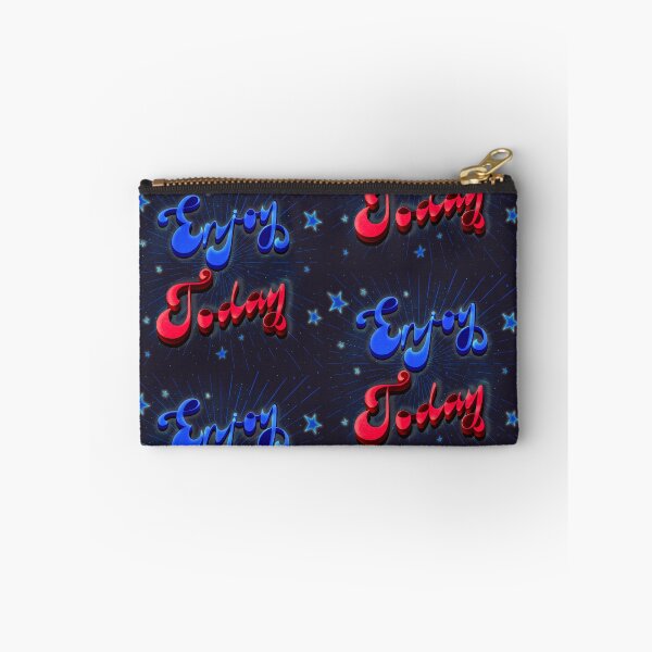 Item preview, Retro 70s Enjoy Today Quote designed and sold by BeUniqueByRomy.