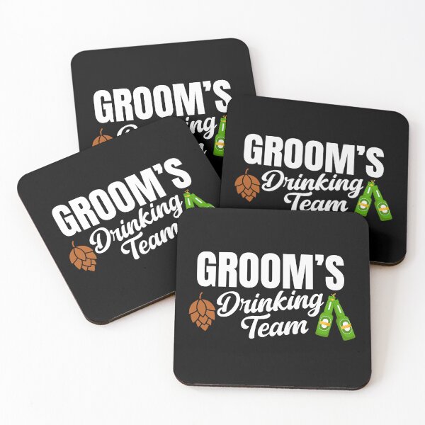 Item preview, Groom's drinking team designed and sold by T&C Finesse.