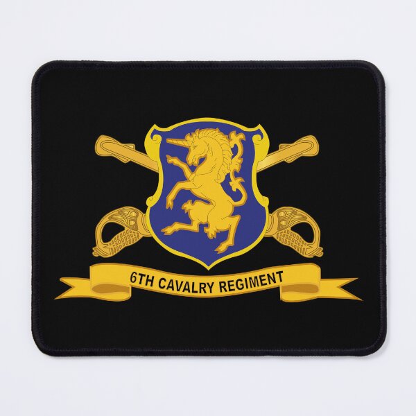 Item preview, Army  - 6th Cavalry Regiment w Br - Ribbon designed and sold by Military Insignia Products.