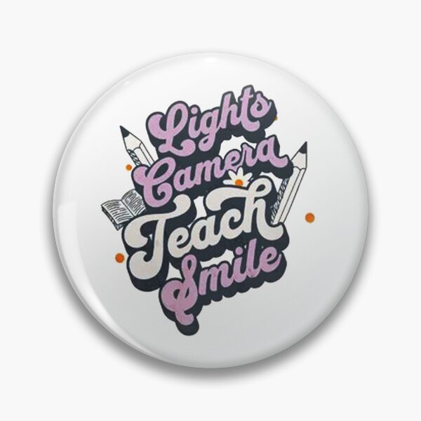 Item preview, Lights Camera Teach Smile designed and sold by giovansahri.
