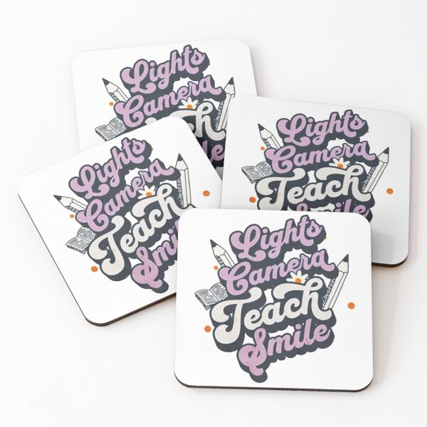 Item preview, Lights Camera Teach Smile designed and sold by giovansahri.
