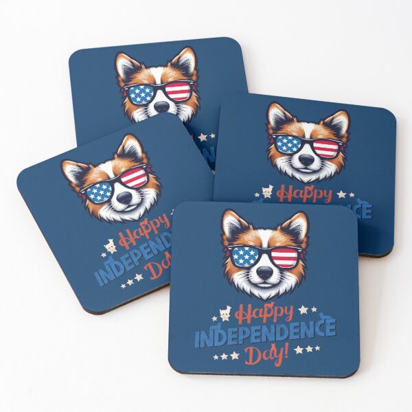 Item preview, Happy Independence Day - Corgi in USA designed and sold by DarekShop.