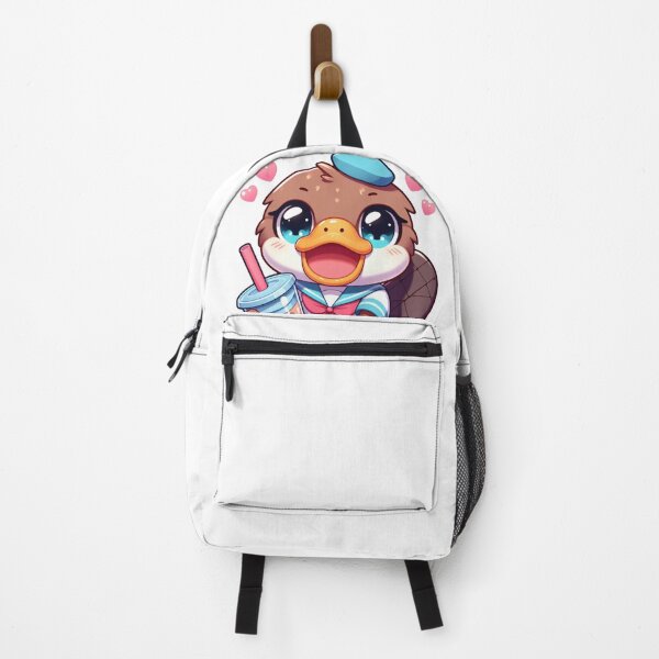 Item preview, Cute Platypus with Bubble Tea designed and sold by Politoperz.