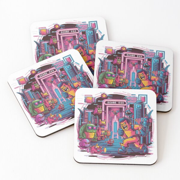Item preview, Retro Arcade Game Characters designed and sold by behnay.