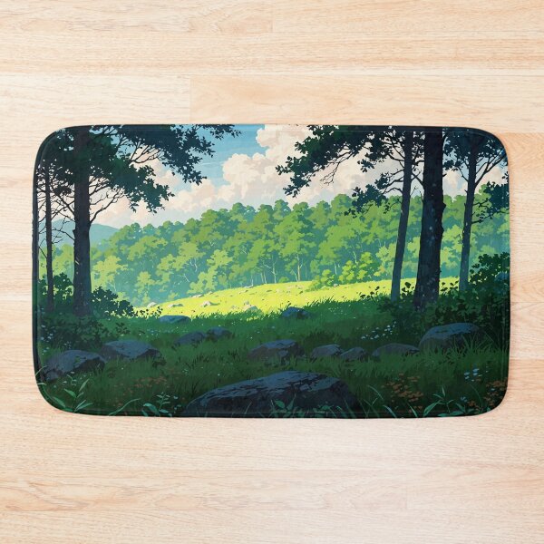 Item preview, Green Serene Meadow designed and sold by Vector Scout Lab.