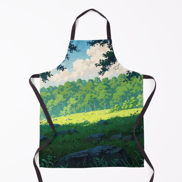Item preview, Green Serene Meadow designed and sold by Vector Scout Lab.
