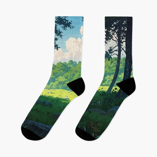 Item preview, Green Serene Meadow designed and sold by Vector Scout Lab.
