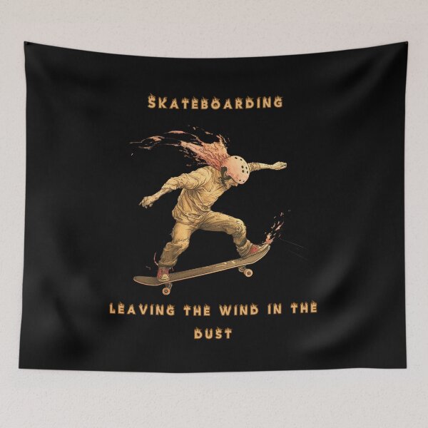 Item preview, Skateboarding: Leaving The Wind In The Dust designed and sold by mirciashop.