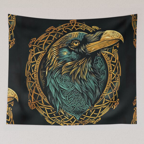 Item preview, Celtic Raven designed and sold by thewandswant.