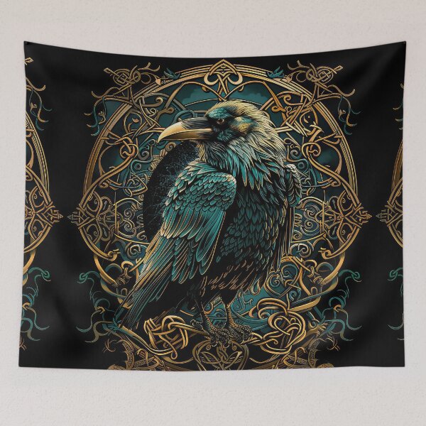 Item preview, Celtic Raven designed and sold by thewandswant.