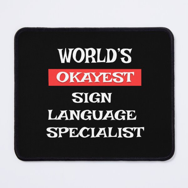 Item preview, Sign Language Specialist designed and sold by Stanislav Blank.