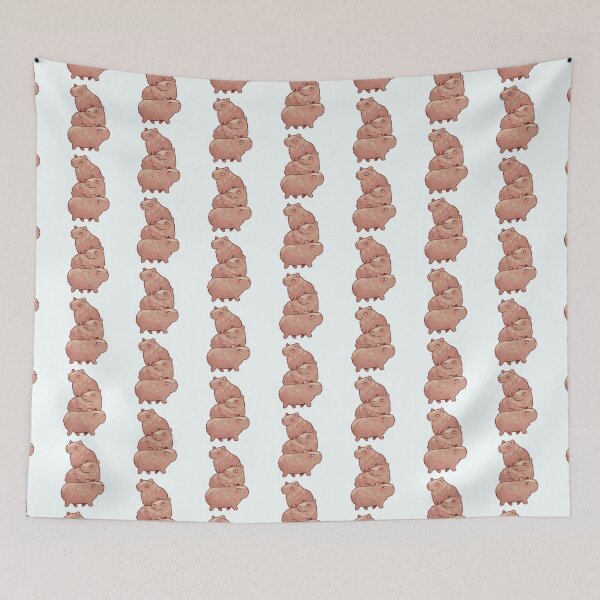Item preview, Cute capybaras stack  designed and sold by Artofmayara.