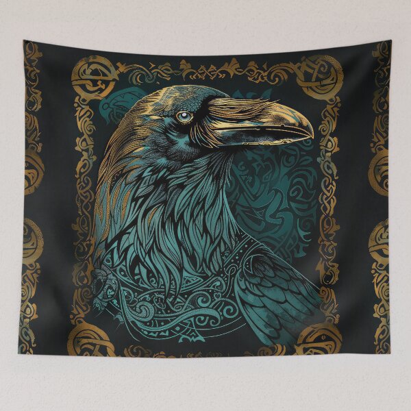 Item preview, Celtic Raven designed and sold by thewandswant.