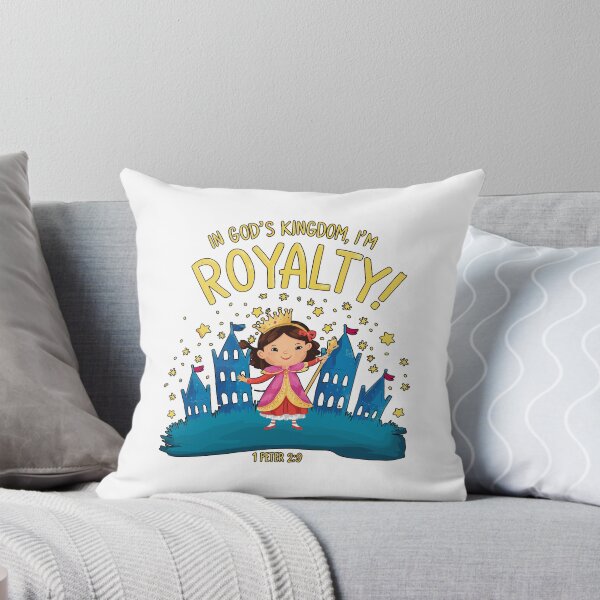 Item preview, Divine Royalty: Enchanting Princess Illustration 1 Peter 2:9 | Christian Kids Art | HahaHandlesHub designed and sold by HahaHandlesHub.