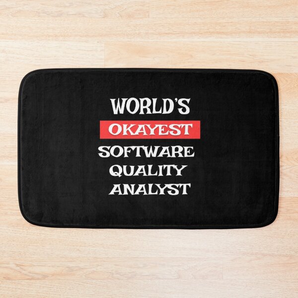 Item preview, Software Quality Analyst designed and sold by Stanislav Blank.