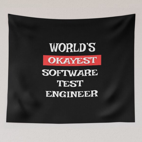 Item preview, Software Test Engineer designed and sold by Stanislav Blank.