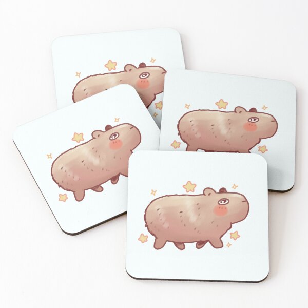 Item preview, Cute capybara  designed and sold by Artofmayara.