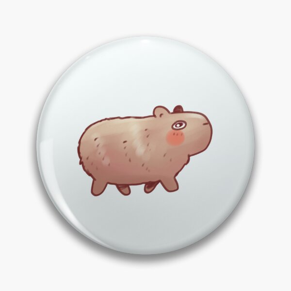 Item preview, Cute capybara  designed and sold by Artofmayara.