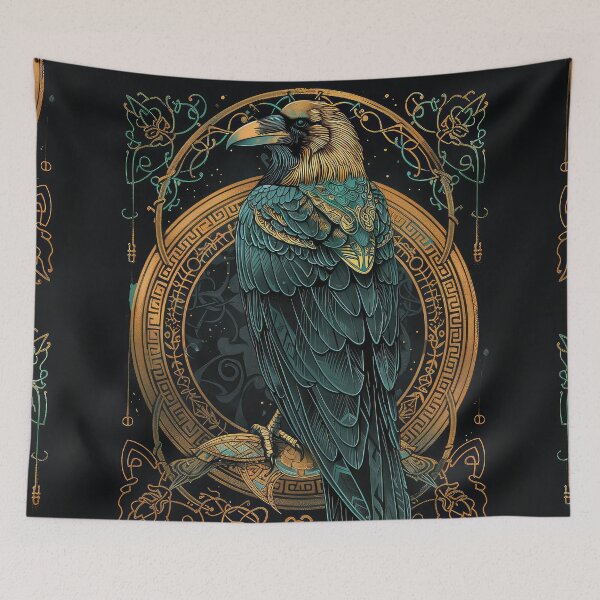 Item preview, Celtic Raven designed and sold by thewandswant.