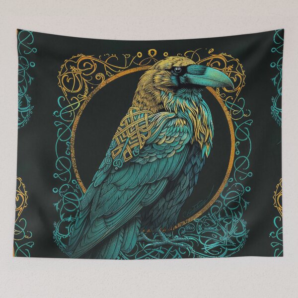 Item preview, Celtic Raven designed and sold by thewandswant.