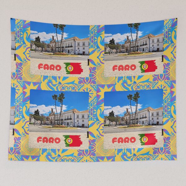Item preview, Faro Portugal Europe fridge magnet portugal ties moroccan designed and sold by Coolparrotgirl.