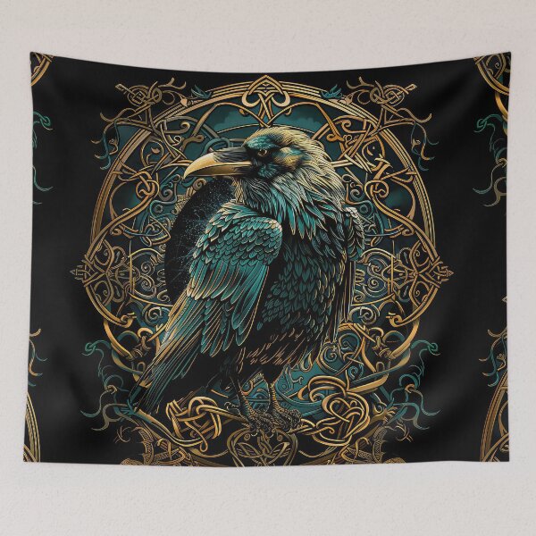 Item preview, Celtic Raven designed and sold by thewandswant.
