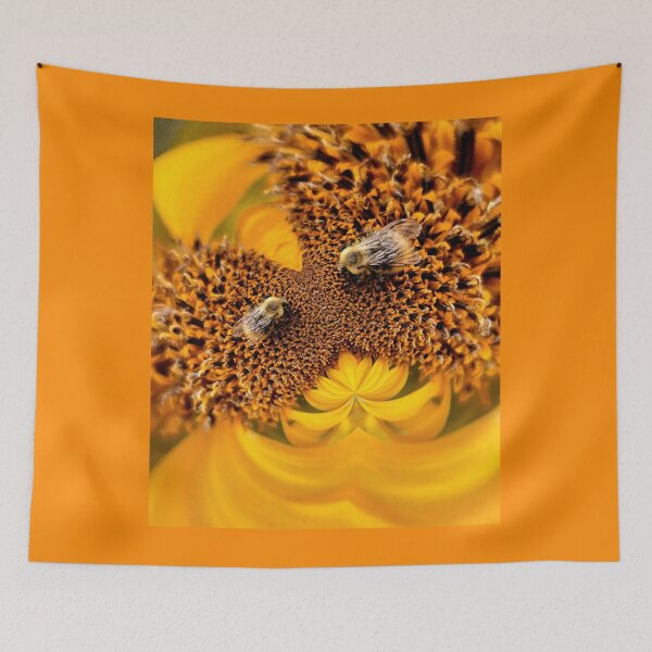 Item preview, SUNFLOWERS WITH BEES designed and sold by MargoGallery.