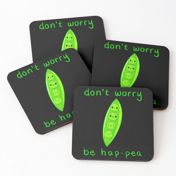Item preview, Don'T Worry Be Hap - Pea designed and sold by EmGai TocXanh.