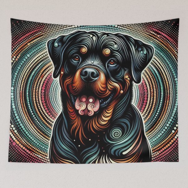 Item preview, Vibrant Rottweiler Dog designed and sold by Wags & Tails.