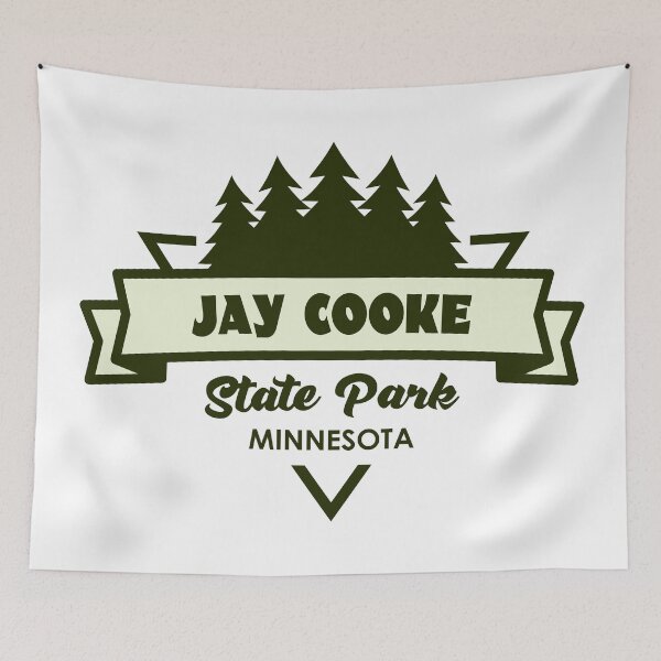 Item preview, Jay Cooke State Park Minnesota Trees And Ribbon designed and sold by bivenart.