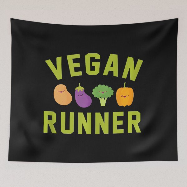 Item preview, Vegan Runner Ethical Pro Vegan Athlete Kawaii Veggie designed and sold by EmGai TocXanh.