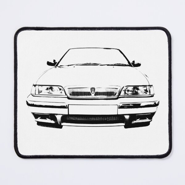 Item preview, Rover 200 1990s British classic car block black designed and sold by soitwouldseem.