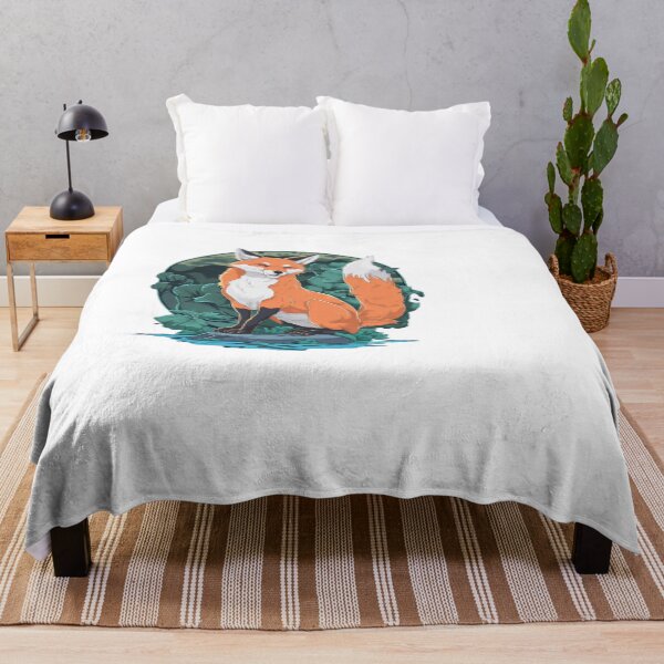 Item preview, Japanese Fox Kitsune designed and sold by Yana Grech.