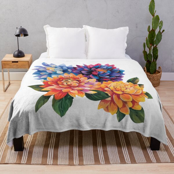 Item preview, Beautiful dahlias designed and sold by FlowersColorful.