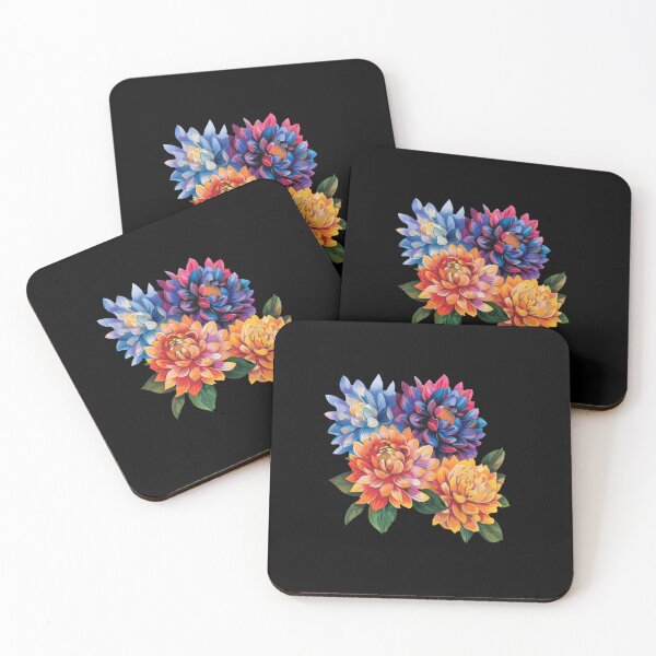 Item preview, Beautiful dahlias designed and sold by FlowersColorful.