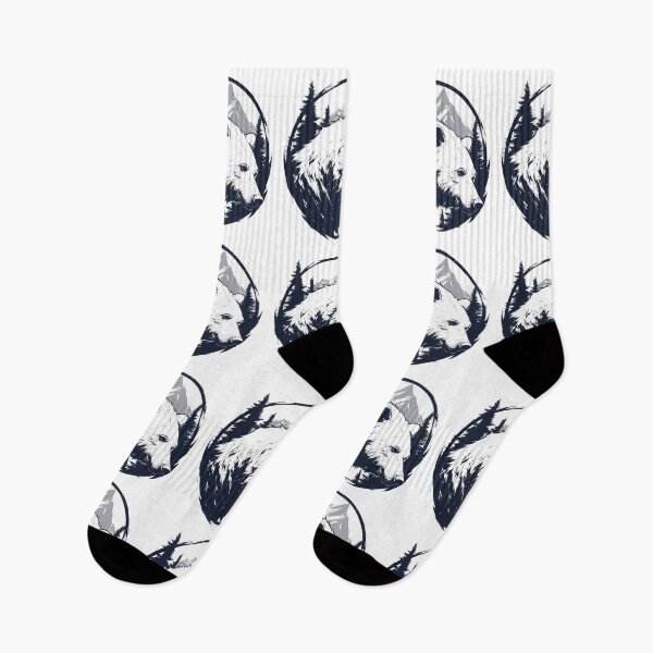 Item preview, Silhouette black and white bear // Aesthetic bear // bear Portrait // yin yang designed and sold by SMARTKIT  DESIGNAGENCY.